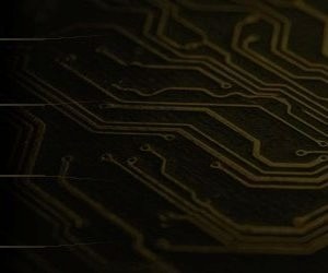 circuit trace, mirrored